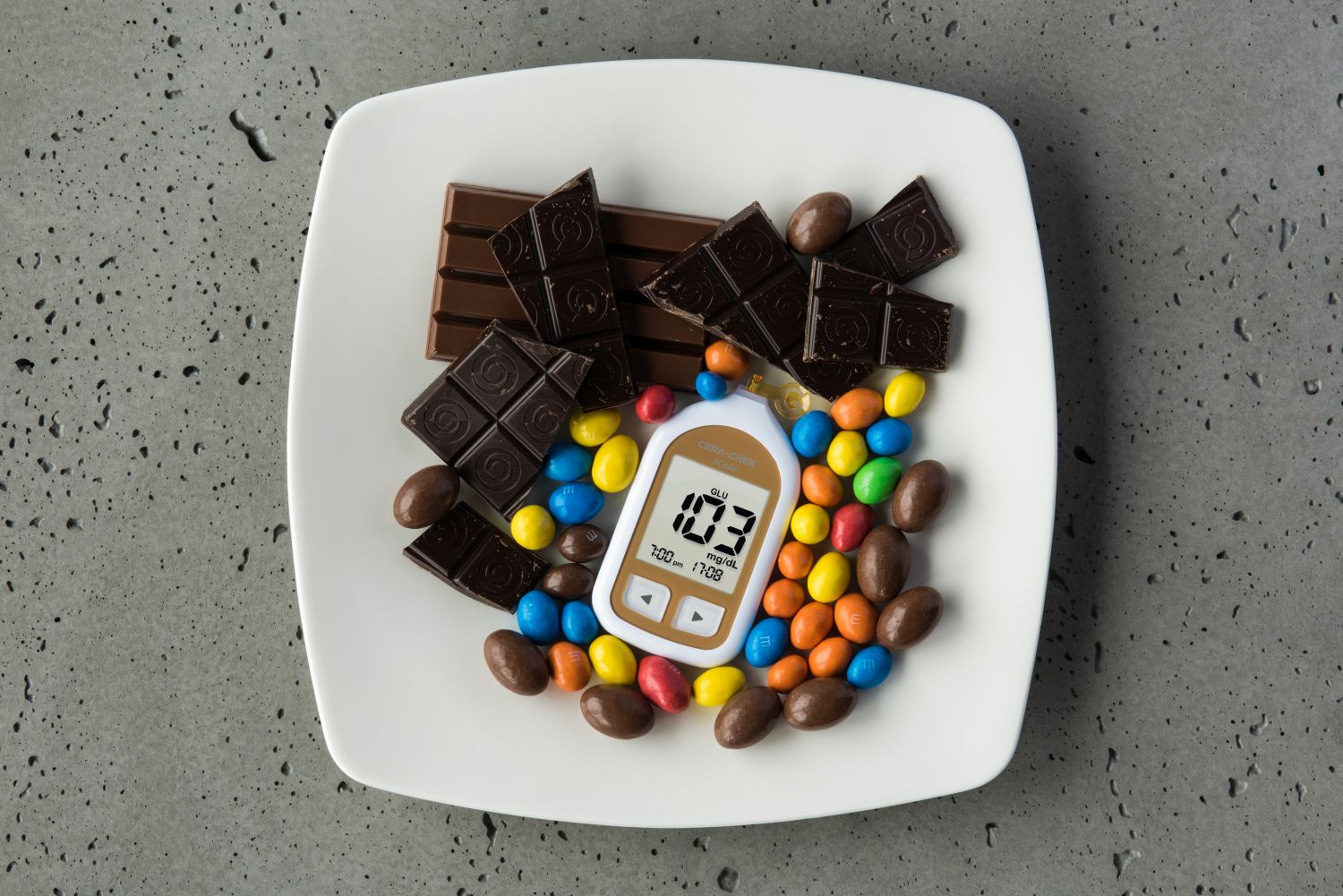 jak powstaje cukrzyca, słodycze